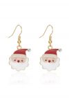 Cartoon Santa Claus Earrings