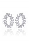 Olive Branch Diamond Earrings