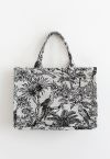 Zoo Land Jacquard Canvas Tote Bag