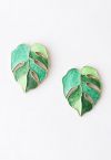 Greenery Leaf Earrings