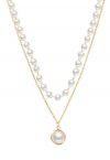 Pearl Double-Chain Necklace