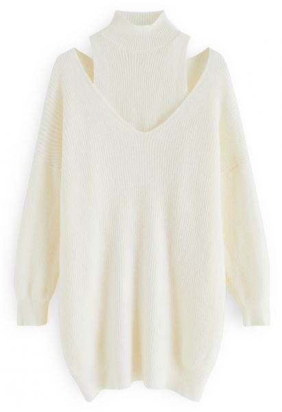 Puff Sleeves Oversize Waffle Knit Sweater in Camel - Retro, Indie and  Unique Fashion