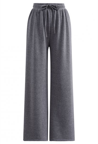 Velvet Lining Cozy Lounge Pants in Grey