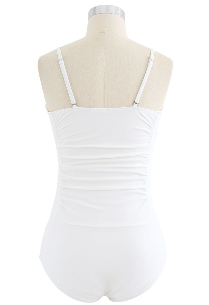 Ruched Bust Camisole Bodysuit - Buy Fashion Wholesale in The UK