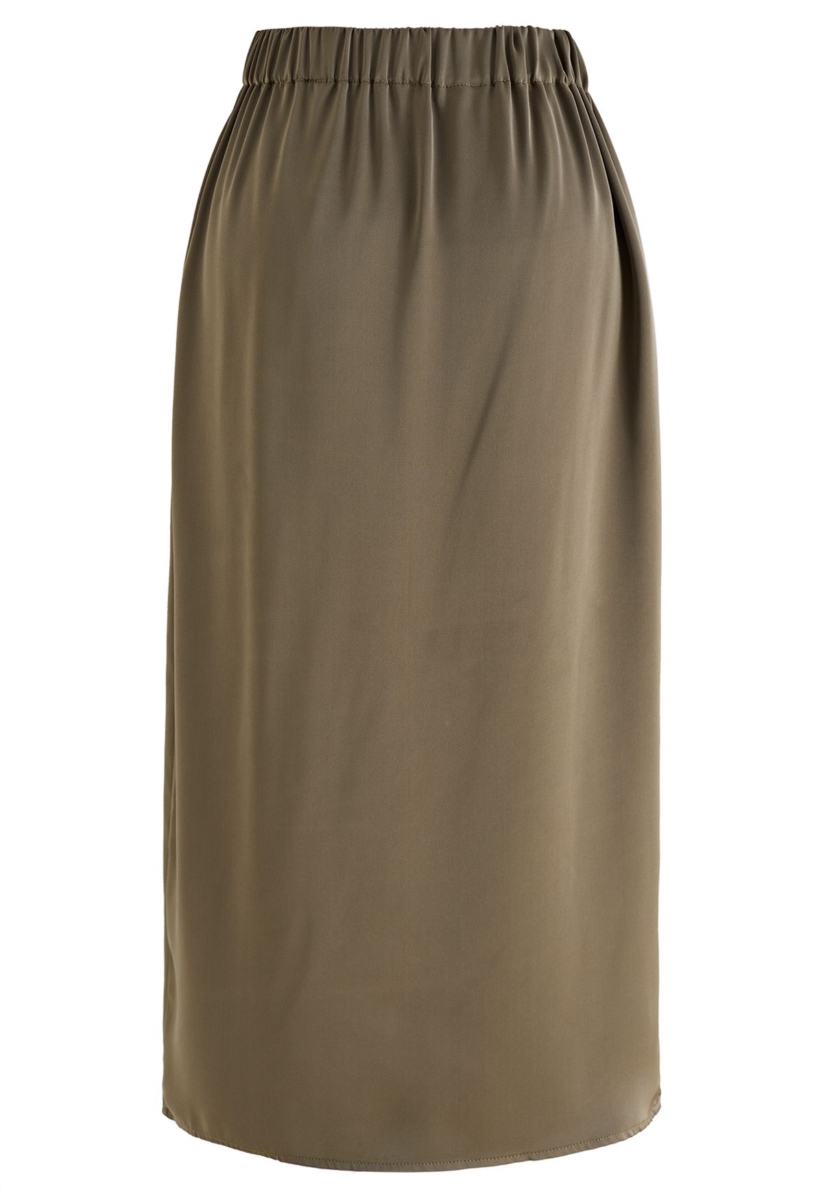 Satin midi skirt clearance 90