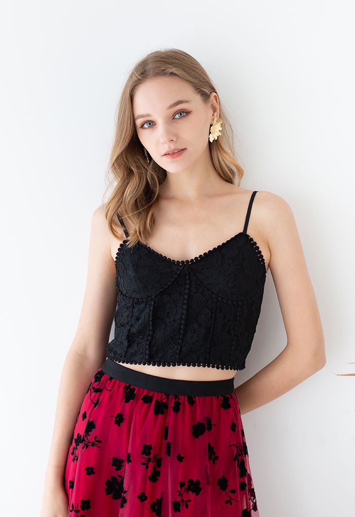 Forever 21 Layered Cami Crop Top, $15, Forever 21