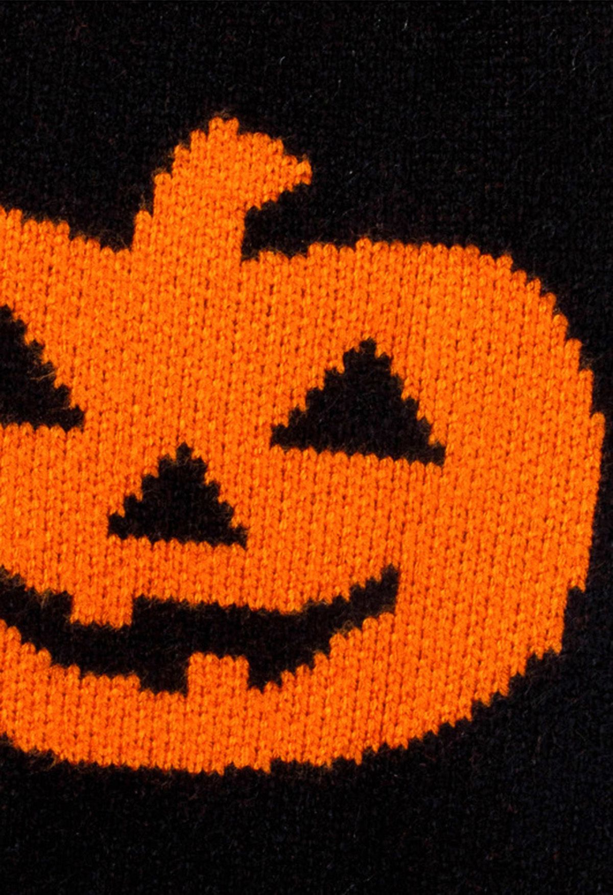 Pumpkin Jacquard Puppy Dog Sweater