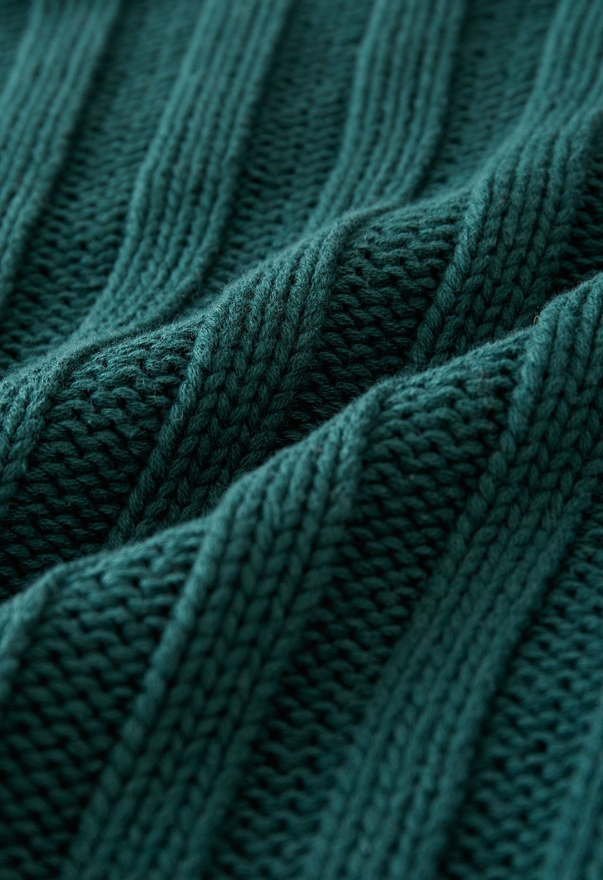 Dark Green Knitted Flat Knit Rib Fabric, Use: Upholstery at best price in  Gurugram