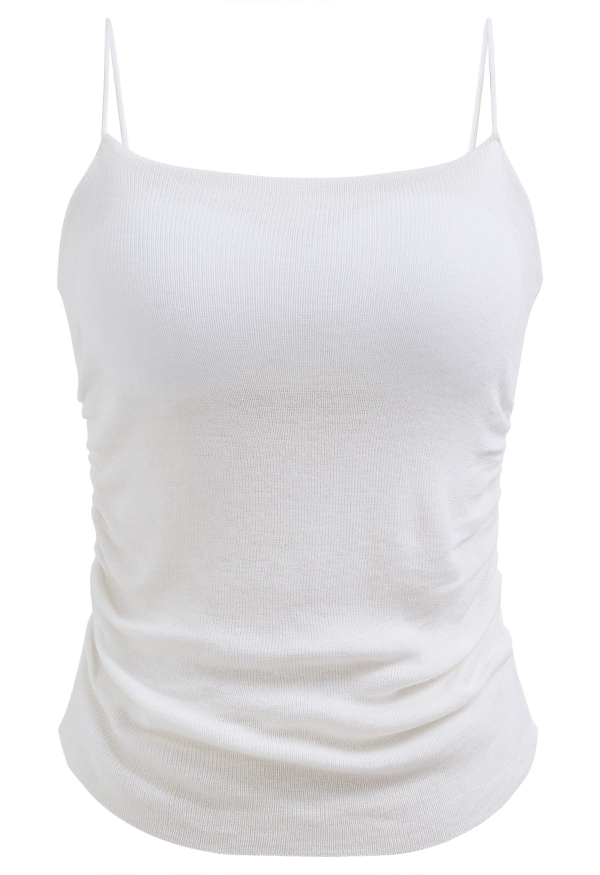 Fashion (e White Black)knitted Camis For Woman Tops For Women