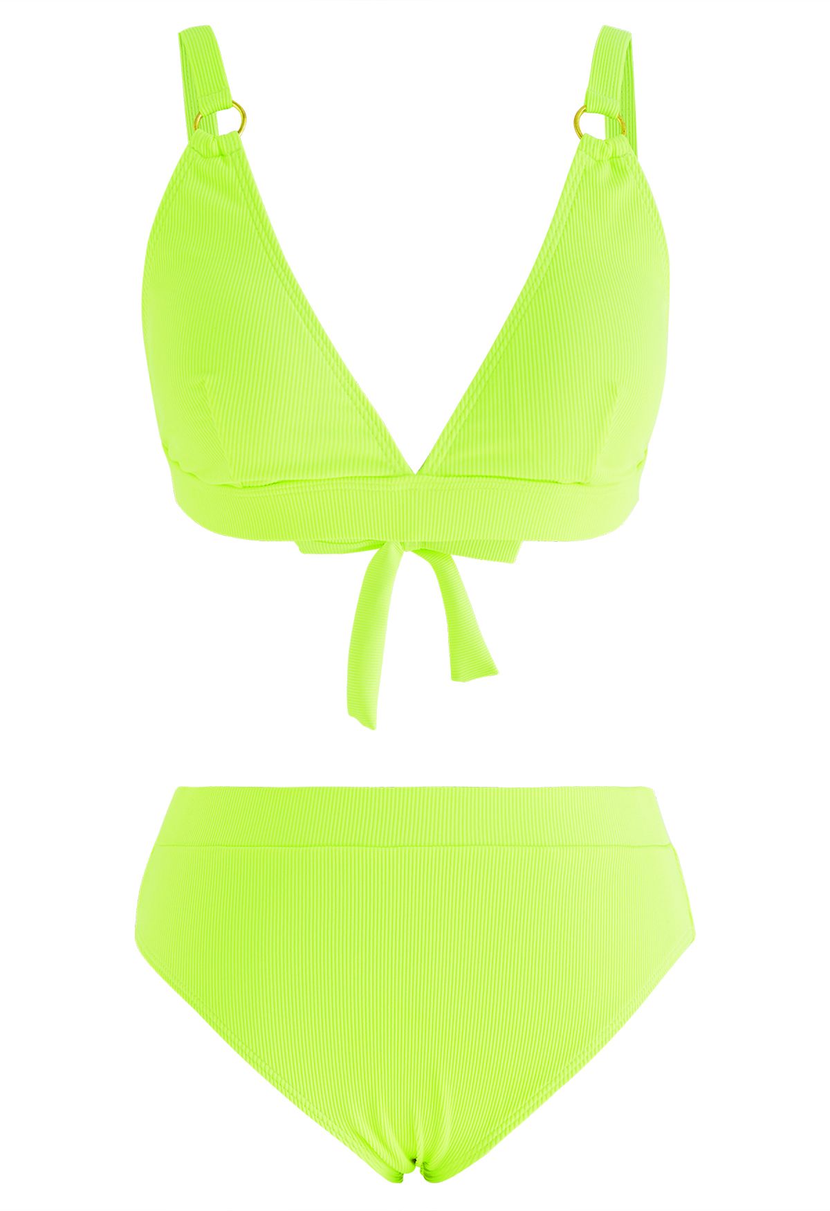 Avocado Neon Green Bikini Set