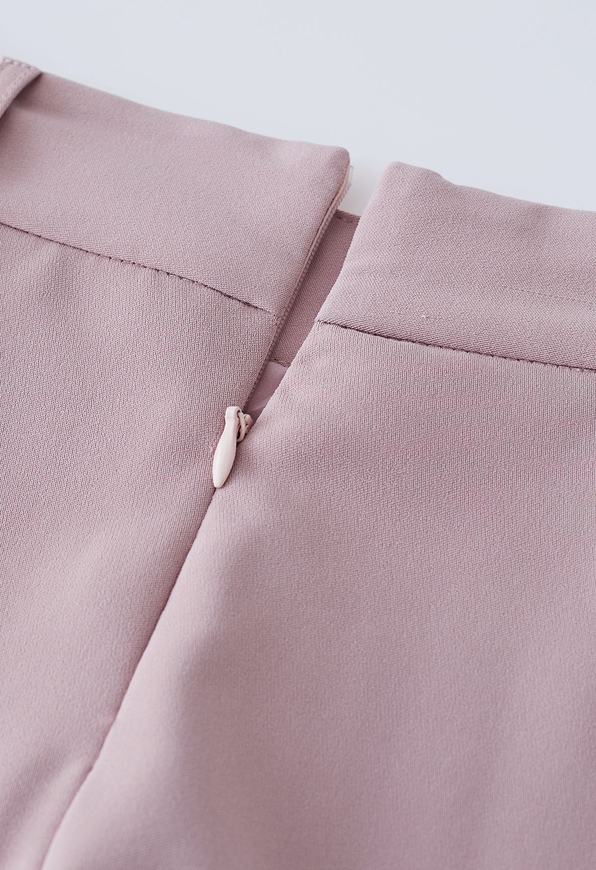 Mesh Spliced Hem Midi Skirt in Pink - Retro, Indie and Unique Fashion