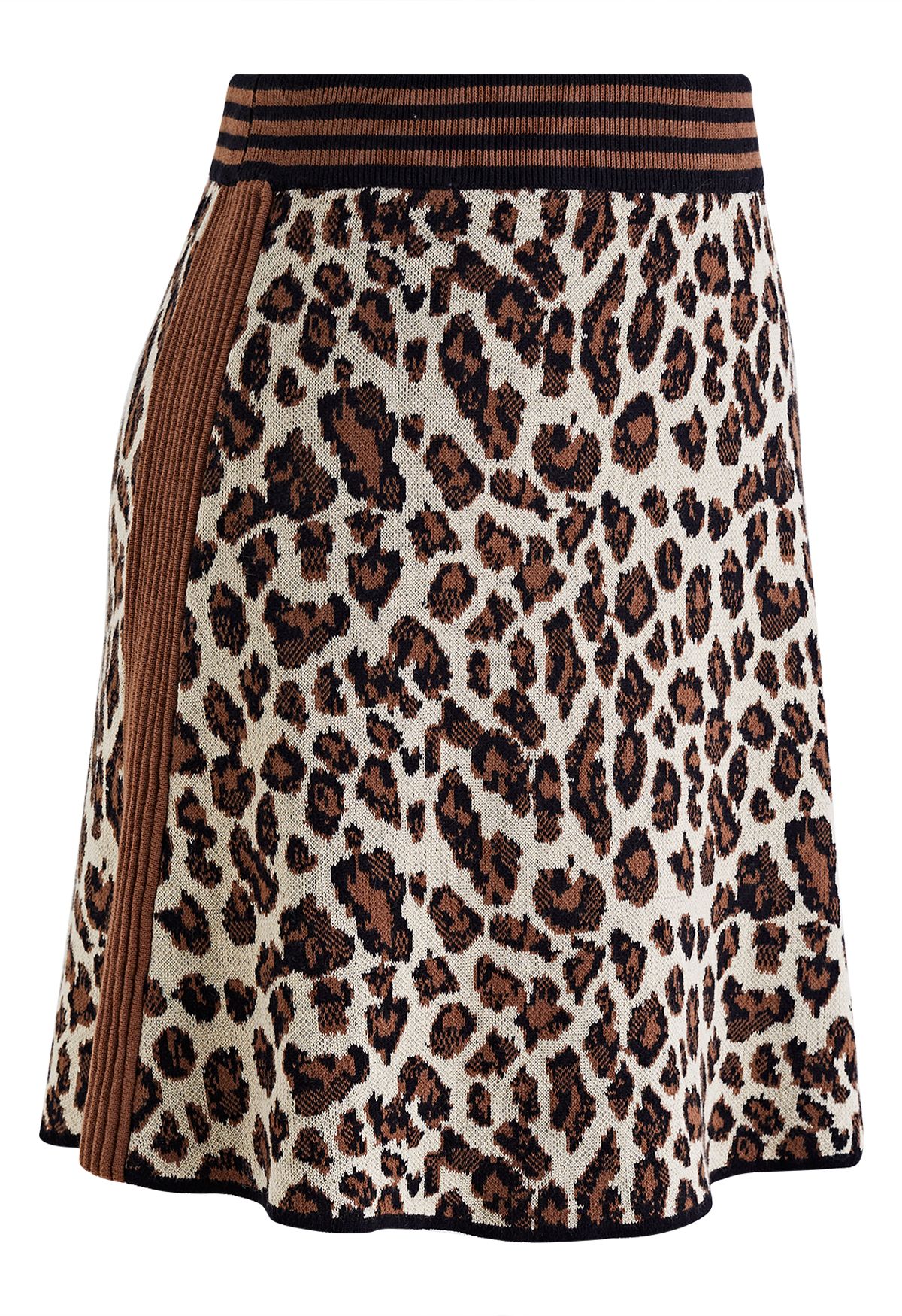 Animal print knit clearance skirt