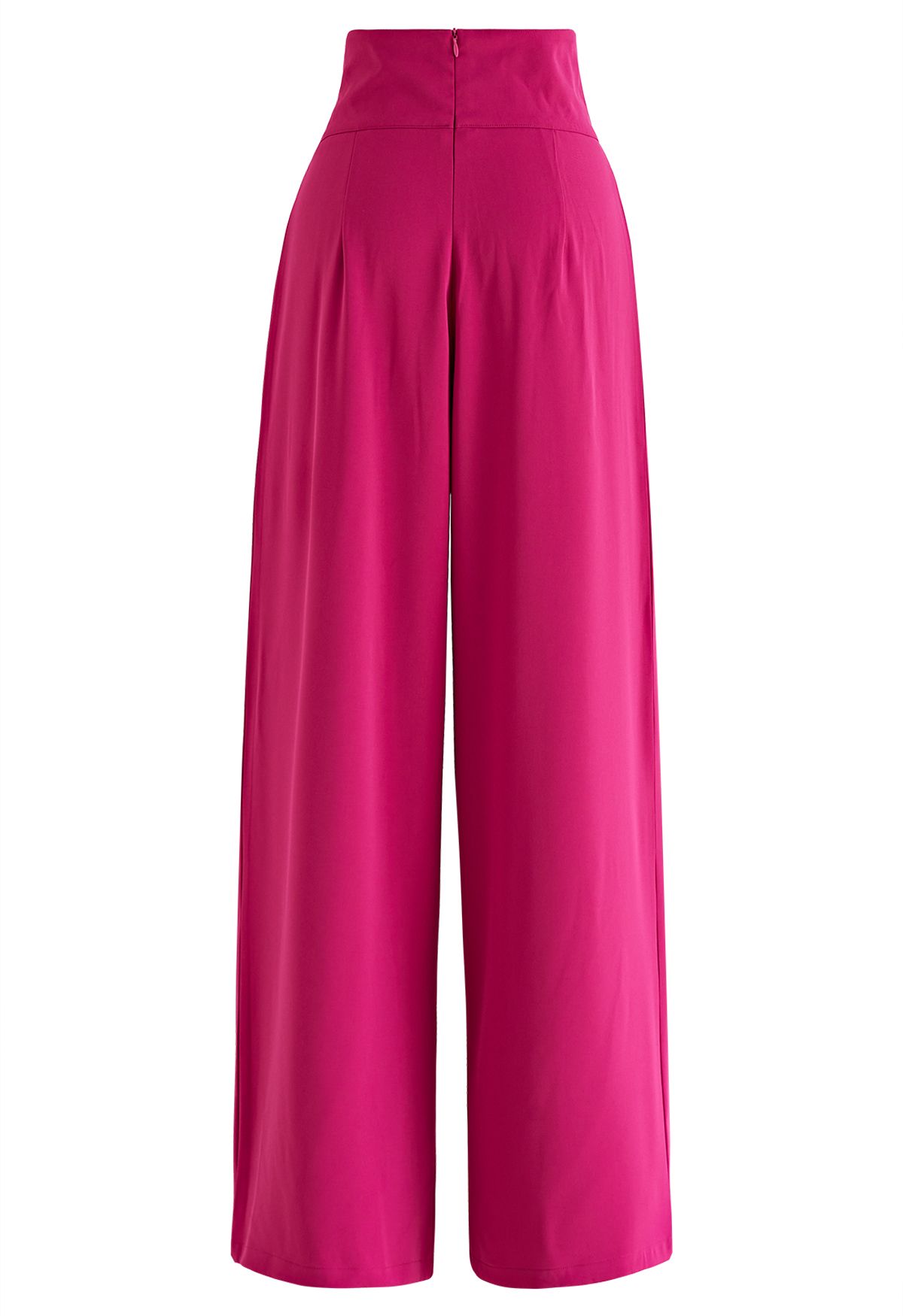 Bowknot High Waist Wide-Leg Pants in Magenta - Retro, Indie and Unique  Fashion