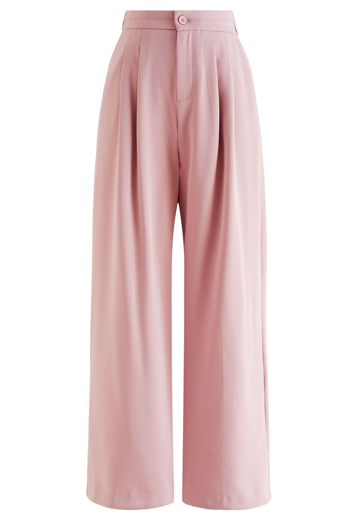 Outer Pleated Mesh Pants