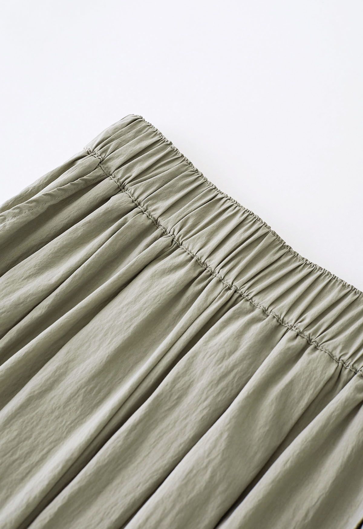 Breezy Ease Wide-Leg Pants in Sage