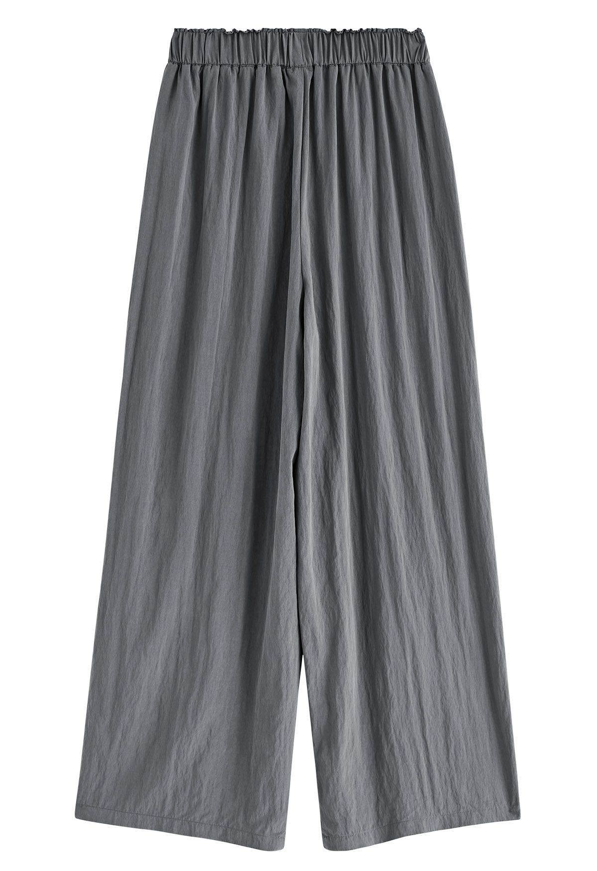 Breezy Ease Wide-Leg Pants in Grey