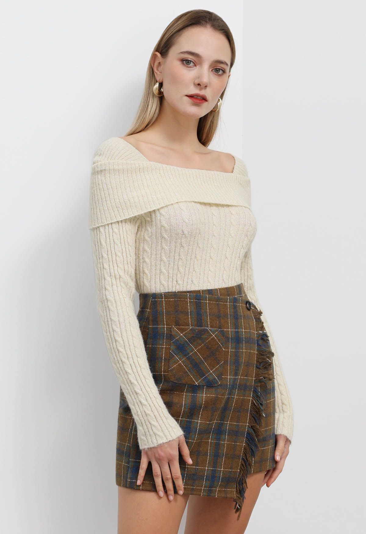 Plaid 81 outlet skirt