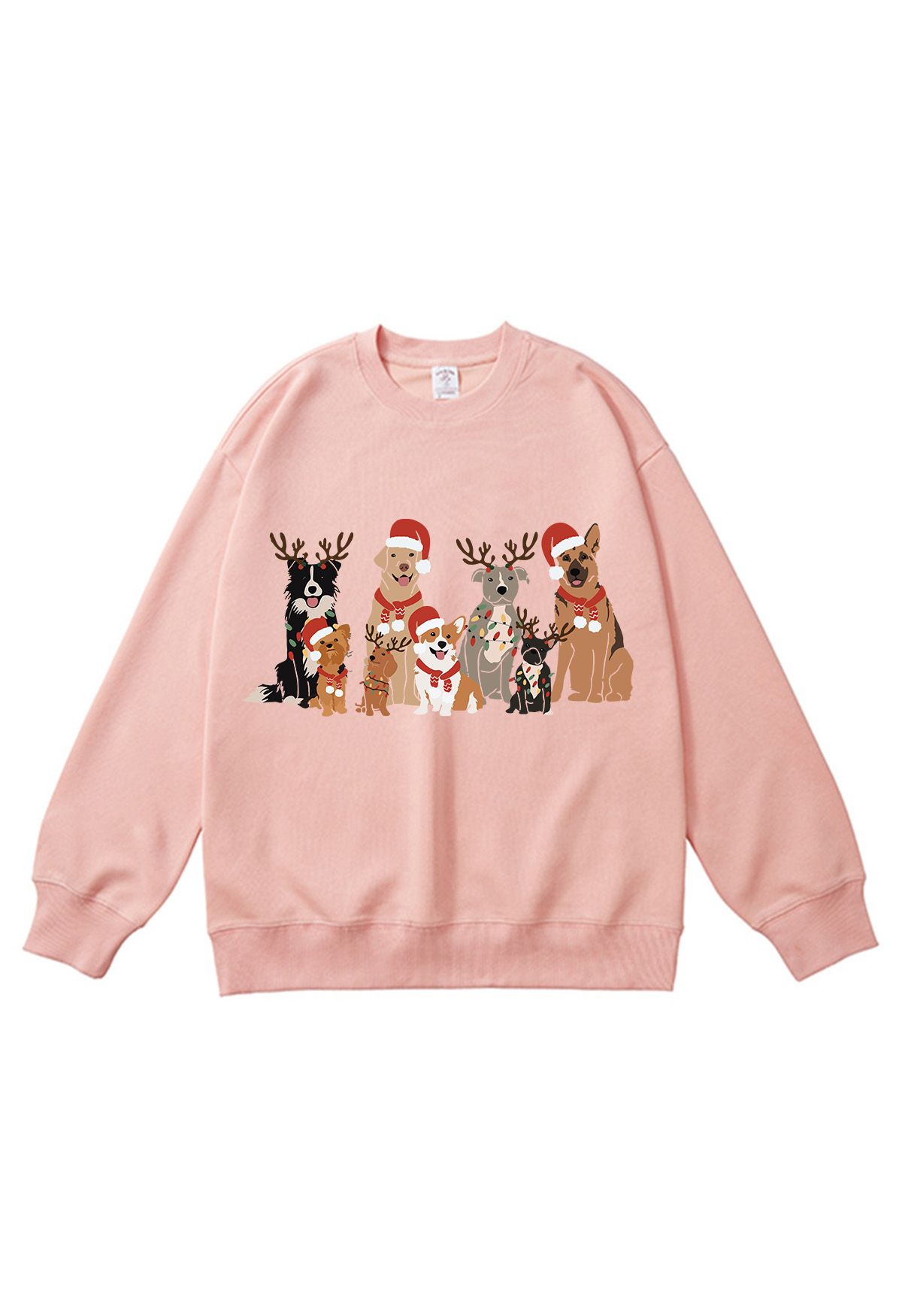 Animal Family Cartoon Print Sweatshirt