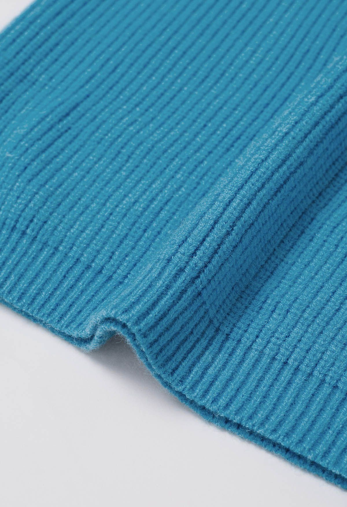 Sky Blue Chunky Knit Sweater