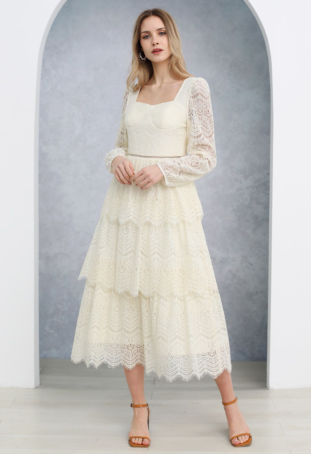 Elegant and Delicate Lace Dress