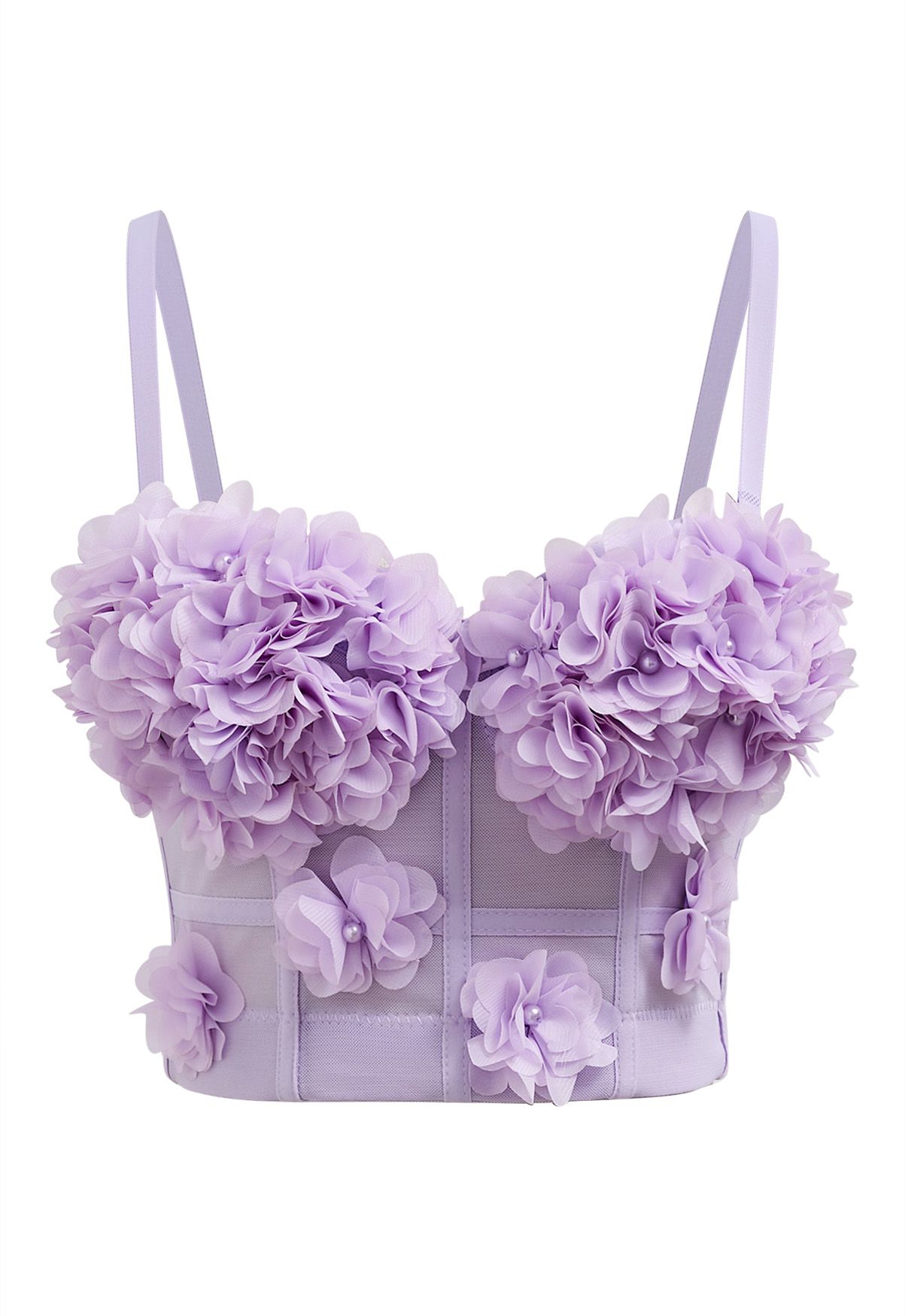 Purple bustier top online