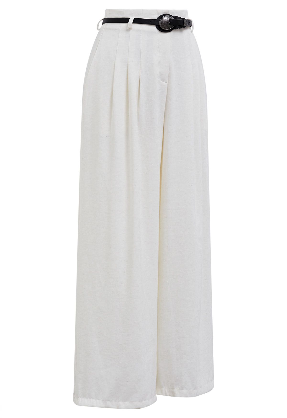 Palazzo pants white best sale