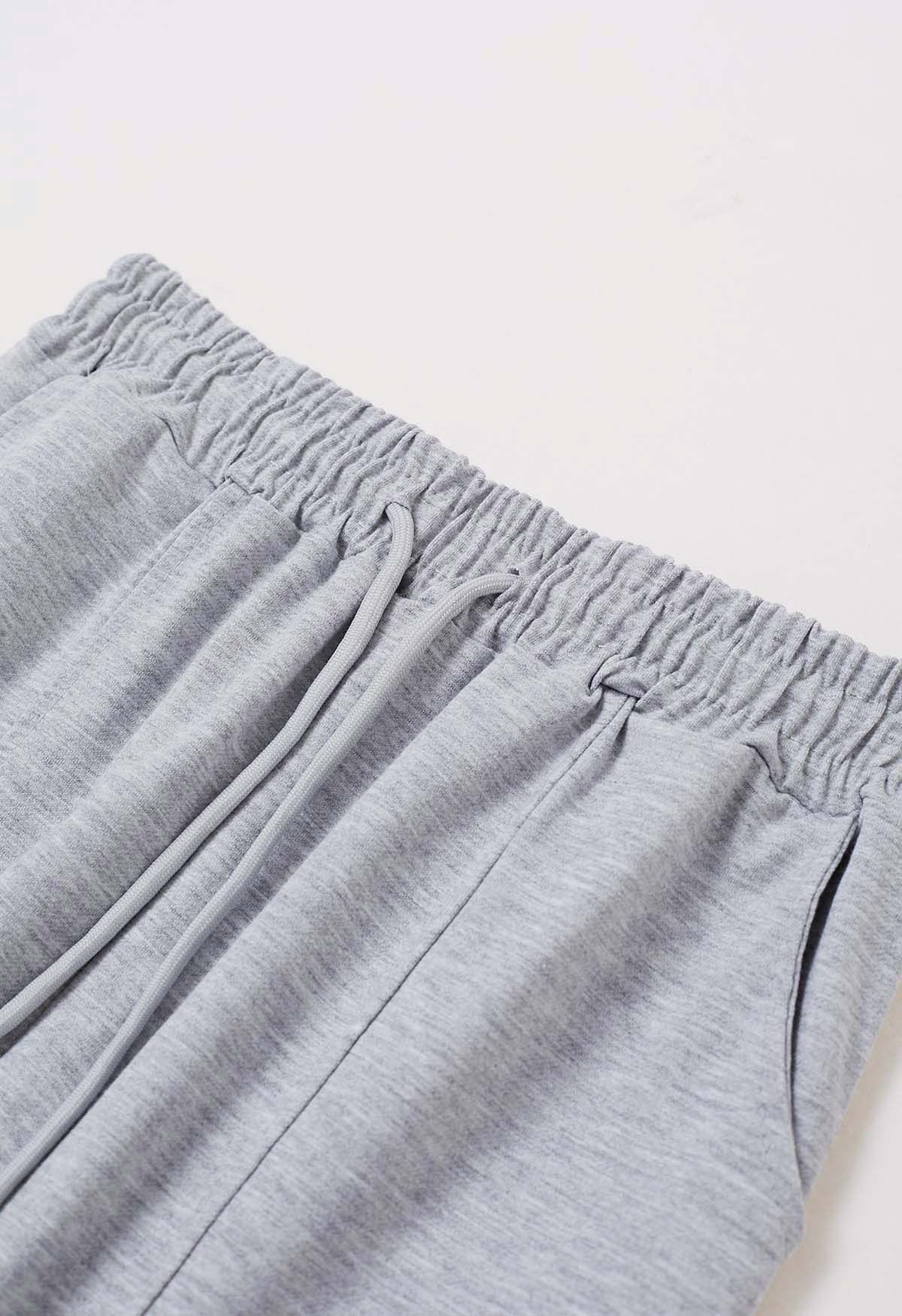 Side Pocket Drawstring Lounge Pants