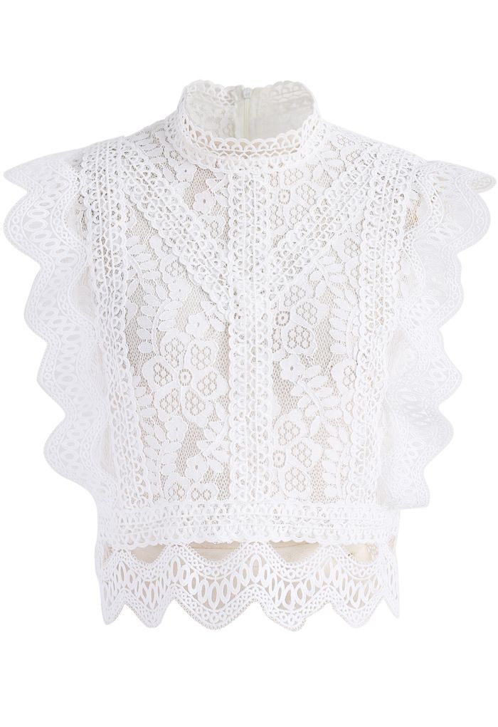 white top crochet