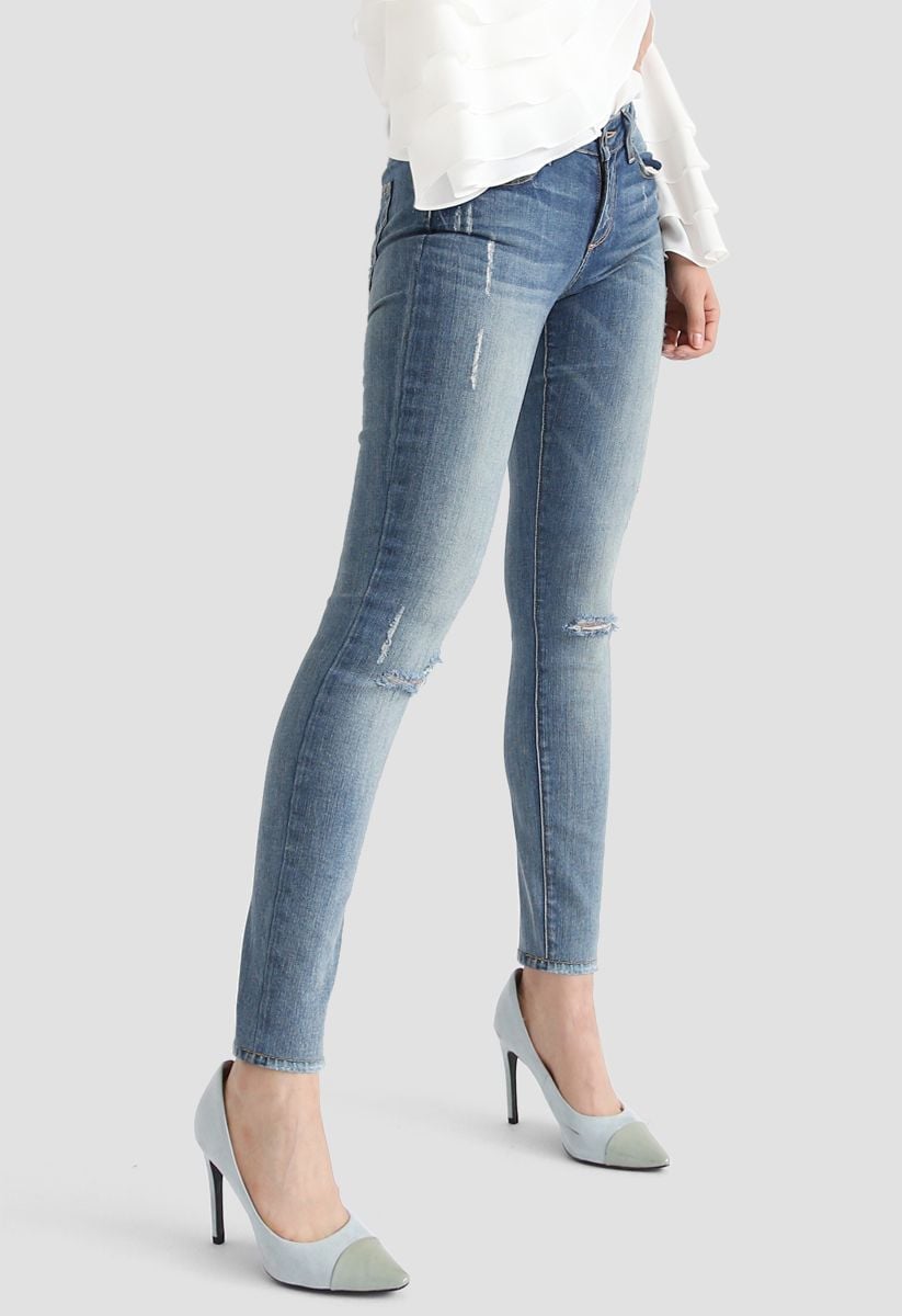 Unexpected Snazzy Ankle Skinny Jeans