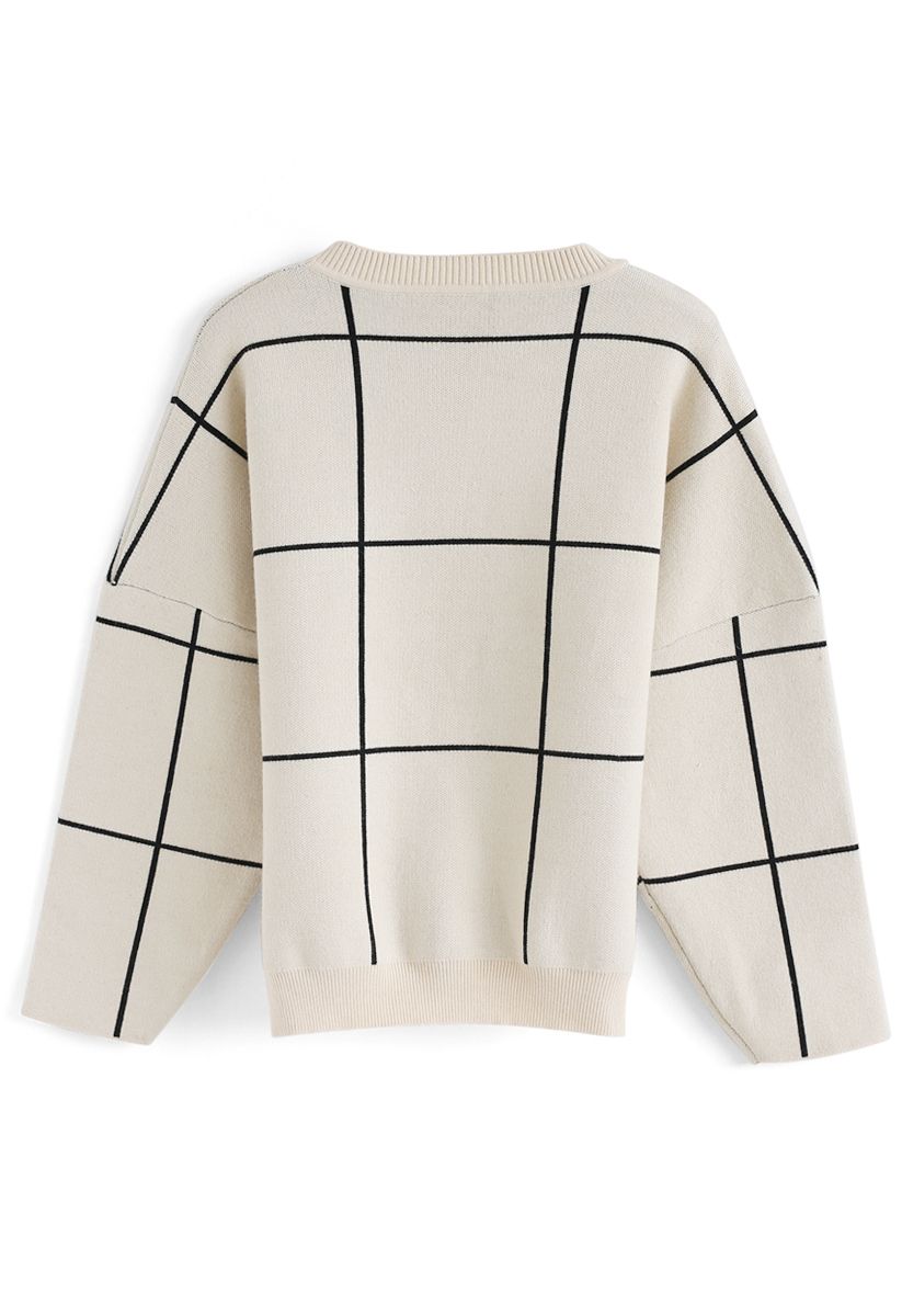 THE GRID HAS EVOLVED” Sweater
