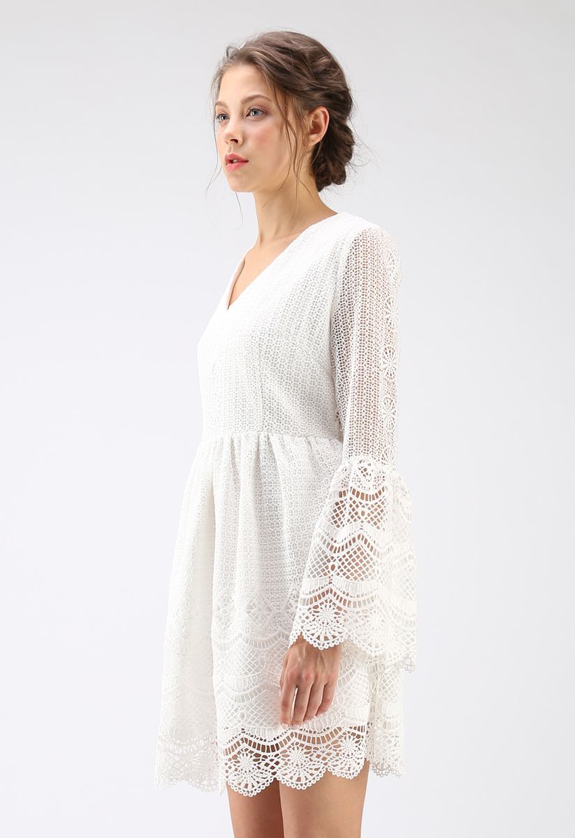 Love Like This Cross Back Crochet Dress - Retro, Indie and Unique Fashion