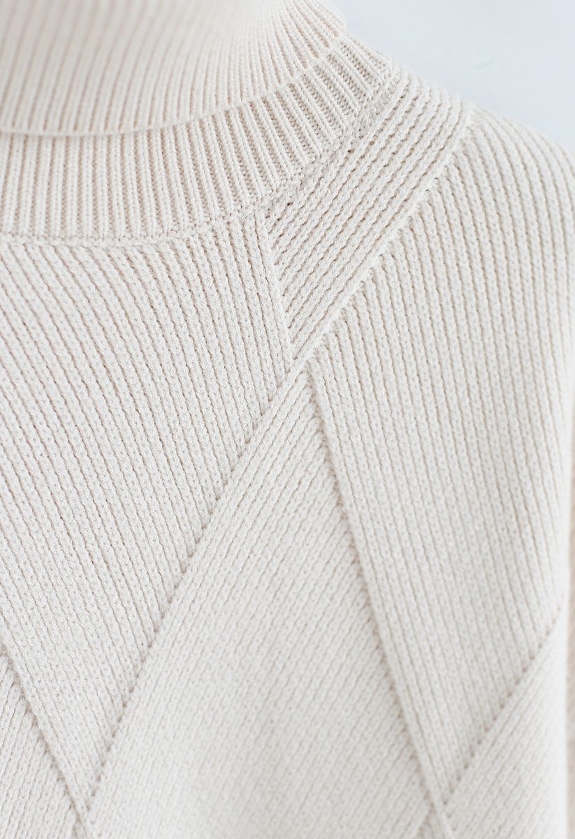 Well Prepared for Winter Knit Sweater in Cream - Retro, Indie and ...