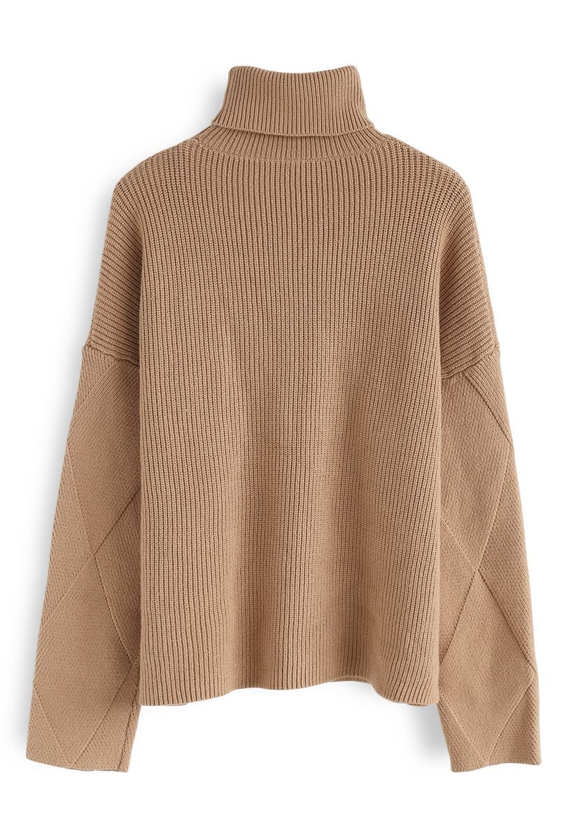 Well Prepared for Winter Knit Sweater in Tan - Retro, Indie and Unique ...