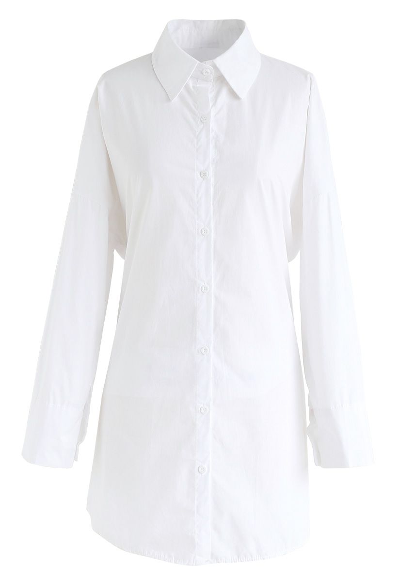 Moment in Time Lace-Up Shirt