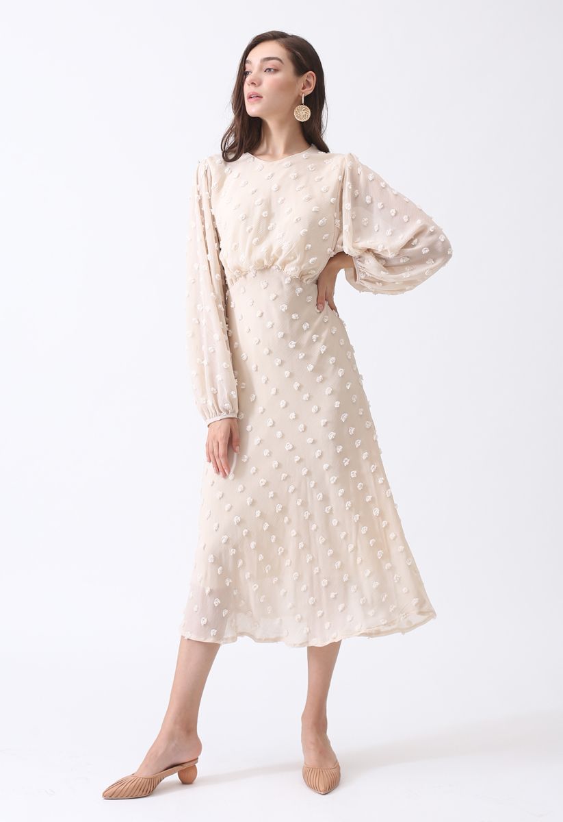 cream cotton dress