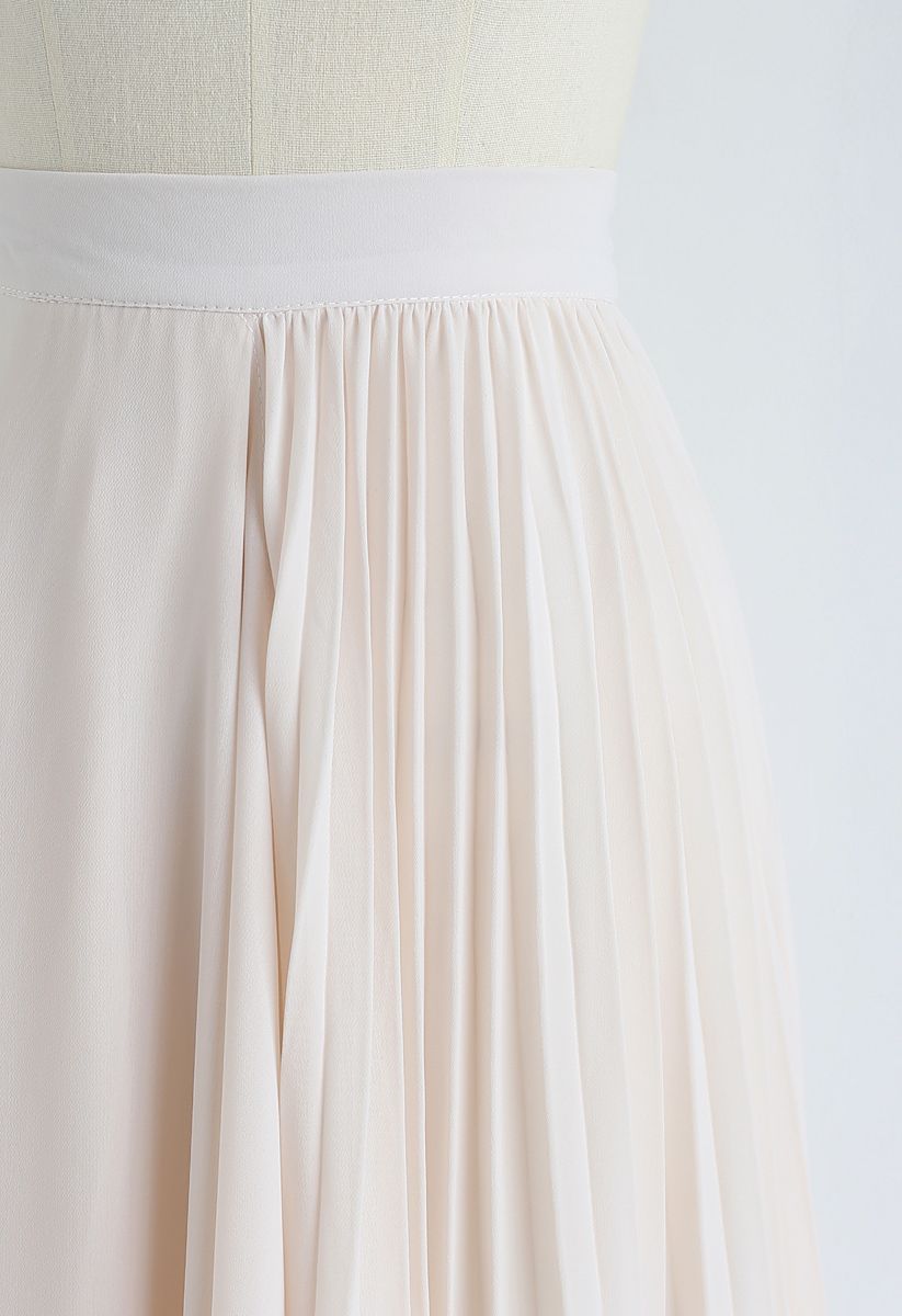 On My Mind Asymmetric Chiffon Skirt