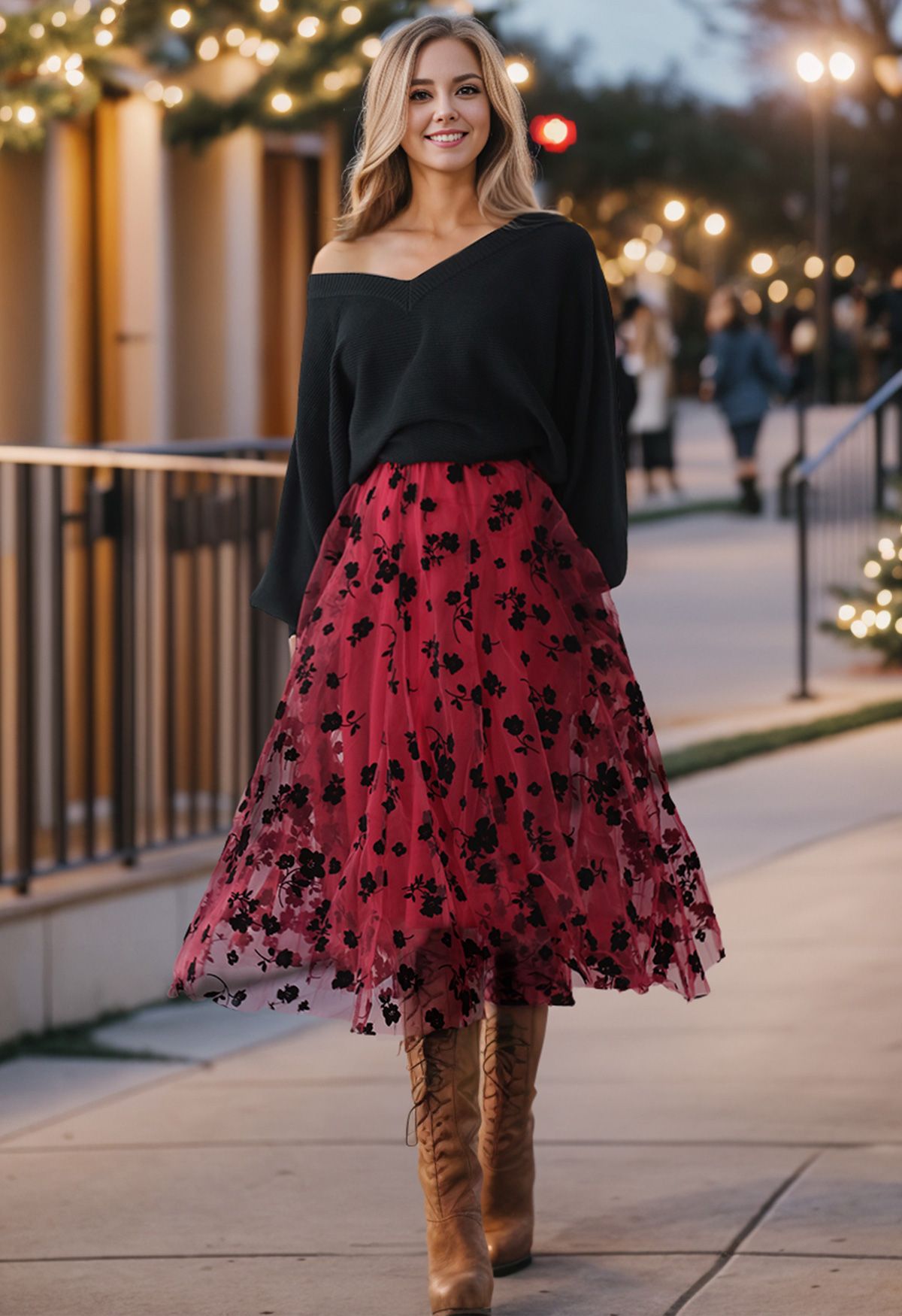 Chicwish Midi Skirt + How To Style