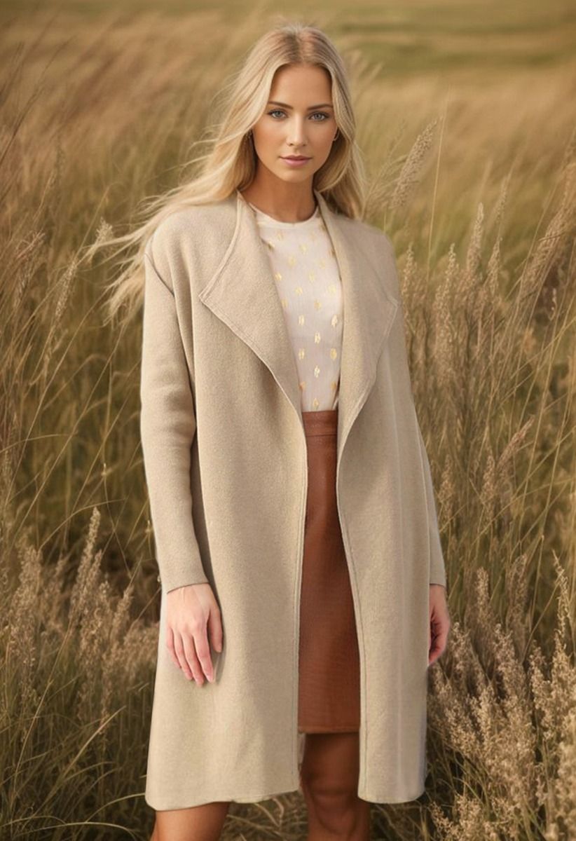 Beige Coat with Black Pants Outfits For Women (143 ideas & outfits)