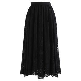 Buy RENASCI Women Antique Floral Applique Skirt with Bralette and
