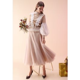 Chicwish - Secret's out babe! A tulle maxi skirt is the easiest