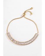 Fairy Style Zircon Gold Chain Bracelet