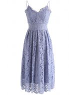 Spirit of Romance Lace Cami Dress in Lavender